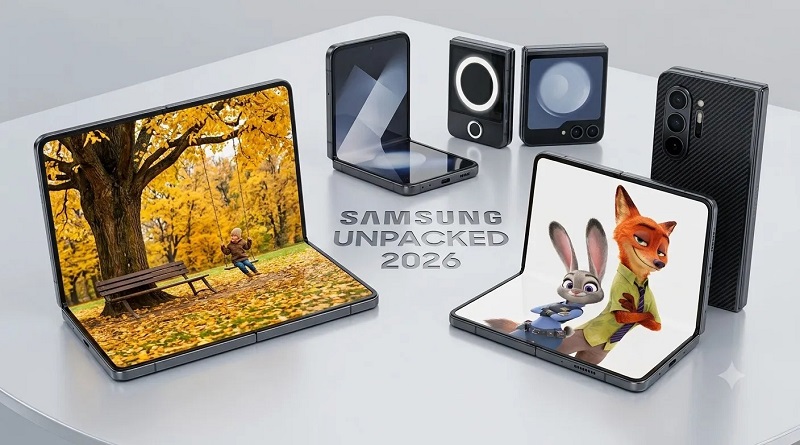 Samsung Galaxy Unpacked 2026 22 जुलाई को होगा बड़ा धमाका नए Foldable 5G फोन Galaxy Watch 9 और Smart Glasses पर रहेगी दुनिया की नजर
