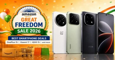 OnePlus 15 पर Amazon Great Freedom Sale में मिलेगा बड़ा डिस्काउंट जानिए कीमत ऑफर और खरीदने का सही समय OnePlus 15 पर Amazon Great Freedom Sale में मिलेगा बड़ा डिस्काउंट जानिए कीमत ऑफर और खरीदने का सही समय