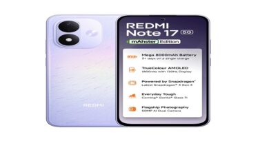 Redmi Note 17 5G की पहली सेल आज से शुरू, 8000mAh बैटरी और Snapdragon 4 Gen 4 के साथ जानें कीमत, ऑफर और फीचर्स Redmi Note 17 5G की पहली सेल आज से शुरू, 8000mAh बैटरी और Snapdragon 4 Gen 4 के साथ जानें कीमत, ऑफर और फीचर्स