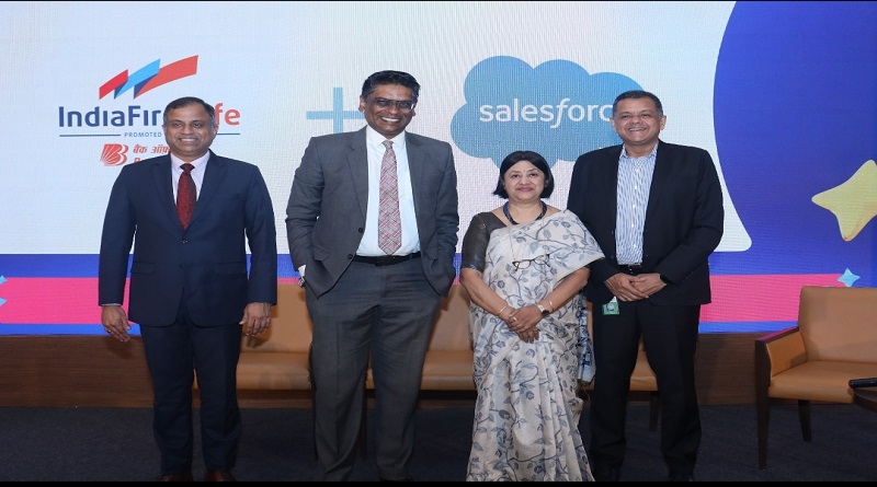 इंडियाफर्स्ट लाइफ में सेल्सफोर्स एजेंटफोर्स की मदद से एआई आधारित बदलाव इंडियाफर्स्ट लाइफ में सेल्सफोर्स एजेंटफोर्स की मदद से एआई आधारित बदलाव