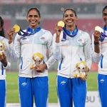 एशियन गेम्स में भारत का शानदार कमाल, महिला 4×400 मीटर रिले में गोल्ड जीतकर रचा इतिहास