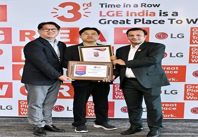एलजी इलेक्ट्रॉनिक्स इंडिया लिमिटेड ने लगातार तीसरे वर्ष हासिल किया ग्रेट प्लेस टू वर्क® सर्टिफिकेशन