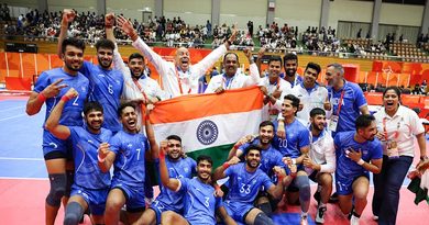 एशियाड में भारत का धमाकेदार प्रदर्शन 10 गोल्ड के साथ मेडल टैली में सातवें स्थान पर पहुंचा भारत एशियाड में भारत का धमाकेदार प्रदर्शन 10 गोल्ड के साथ मेडल टैली में सातवें स्थान पर पहुंचा भारत